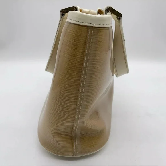 Authentic Louis Vuitton  Epi Mini Lagoon Bay Plage Handbag terry cloth inside - Picture 7 of 17